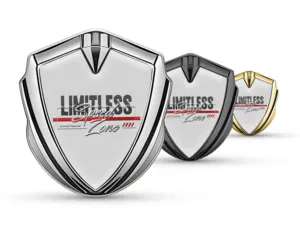 Emblem Fender Badge Modern Style Universal